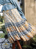 Boho Ethnic Long Skirt